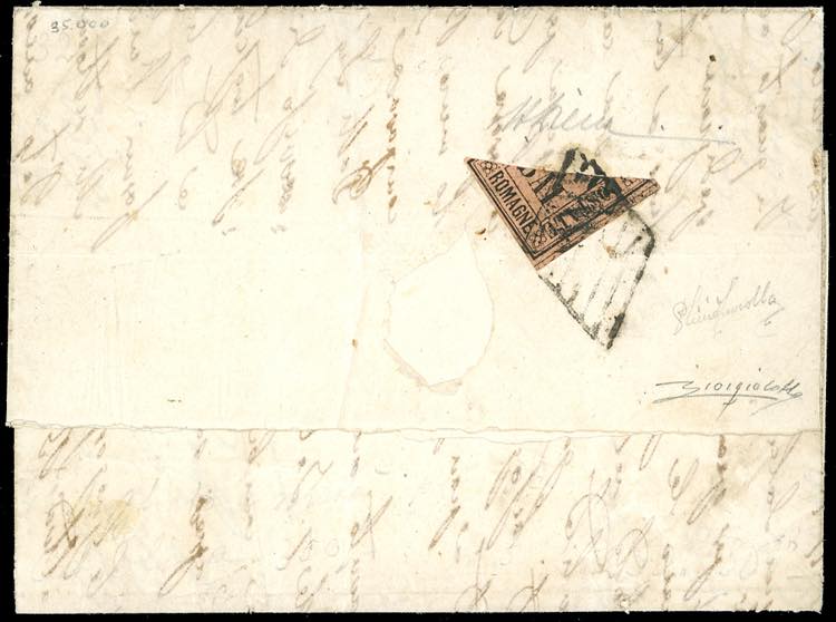 1860 - 4 baj fulvo (5), frazionato ... 