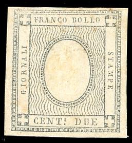 1861 - 2 cent. per stampati, ... 