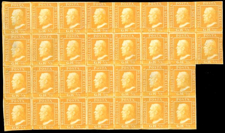 1859 - 1/2 grano arancio, II ... 