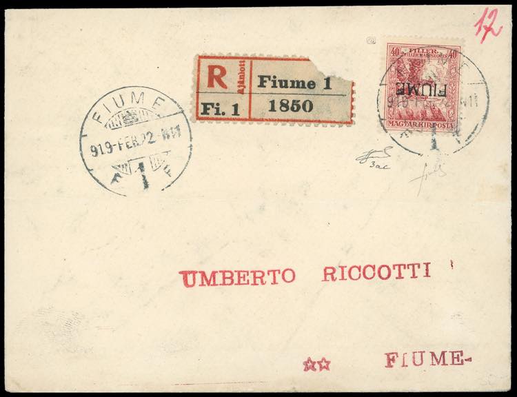 1918 - 40 + 2 f. Beneficenza, ... 