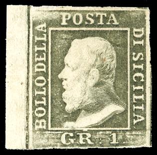 1859 - 1 grano verde oliva ... 