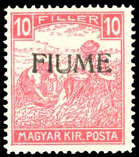 1918 - 10 f. carminio Mietitori, ... 