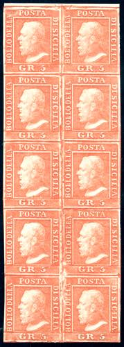 1959 - 5 grana vermiglio chiaro, I ... 