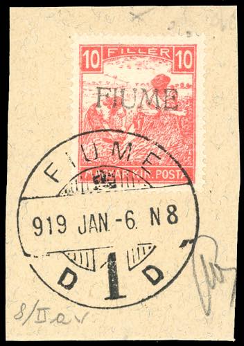 1918 - 10 f. Mietitori, cifre ... 