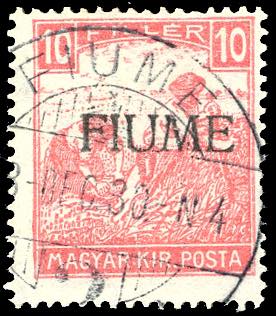 1918 - 10 f. rosso Mietitori, ... 