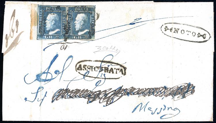 NOTO, ovale c. f. Assicurata (II ... 