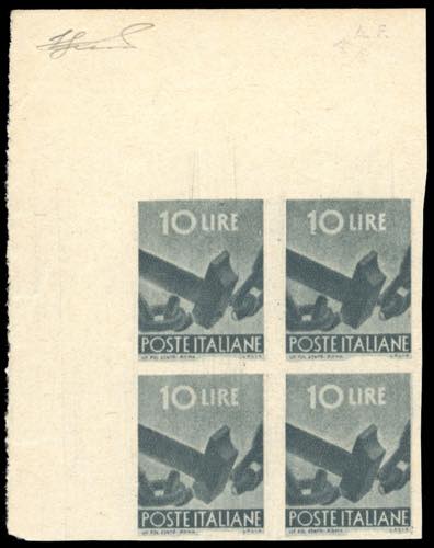 1946 - 10 lire ardesia ... 