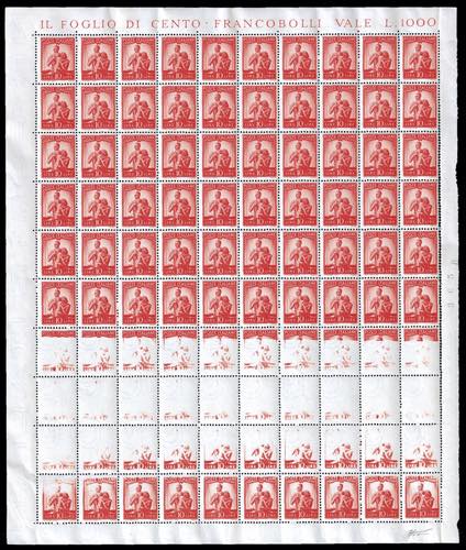 1947 - 10 lire arancio ... 