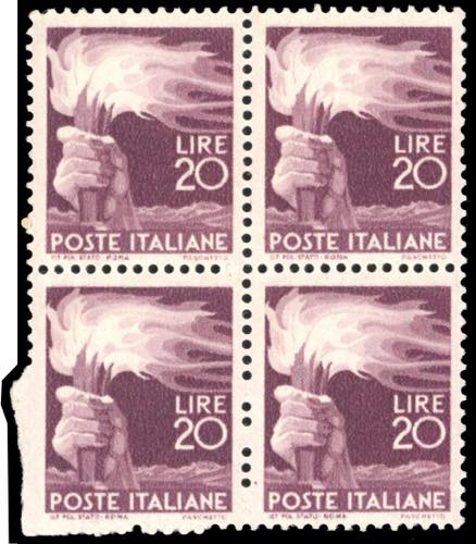 1945 - 20 lire Democratica (561), ... 