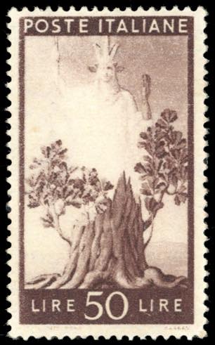 1945 - 50 lire Democratica, stampa ... 