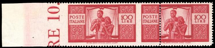 1946 - 100 lire Democratica, II ... 