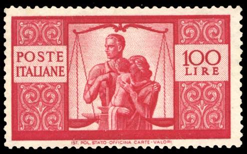 1946 - 100 lire Democratica, II ... 