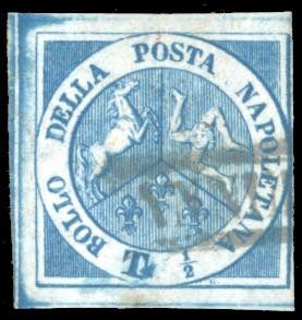 1860 - 1/2 tornese azzurro, ... 