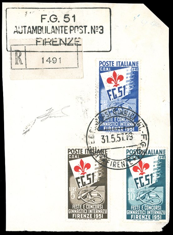 1951 - Ginnici, serie completa ... 