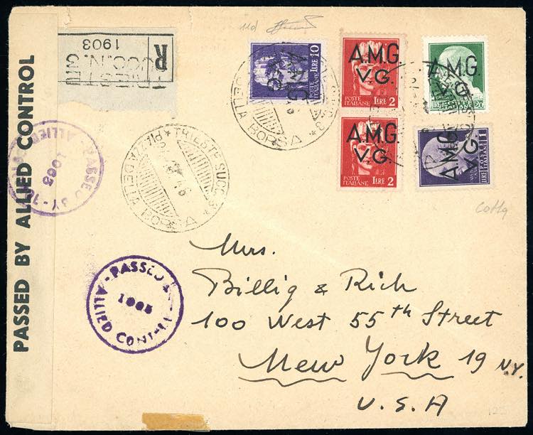 1946 - 10 lire, soprastampa ... 