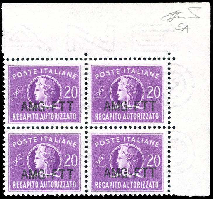 RECAPITO AUTORIZZATO 1954 - 20 ... 