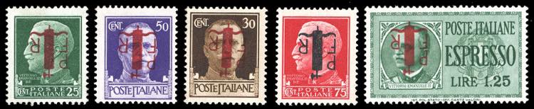 ALESSANDRIA 1944 - 25,30,50,75 ... 