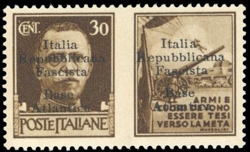 BASE ATLANTICA 1943 - 30 cent. ... 