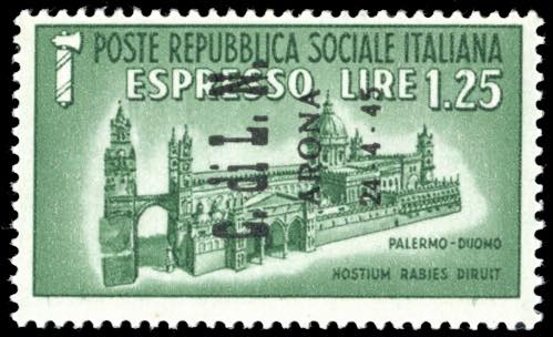 ARONA ESPRESSI 1945 - 1,25 lire ... 