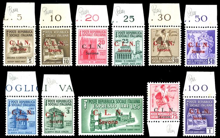 SAVONA 1945 - Monumenti Distrutti, ... 