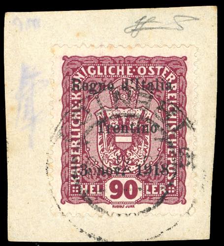 TRENTINO ALTO ADIGE 1918 - 90 h. ... 