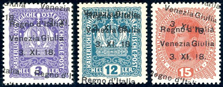 VENEZIA GIULIA 1918 - 3 h. ... 