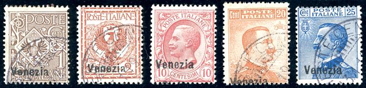 VENEZIA GIULIA 1918/19 - Cinque ... 