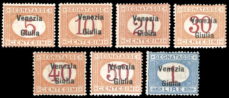 VENEZIA GIULIA SEGNATASSE 1918 - ... 