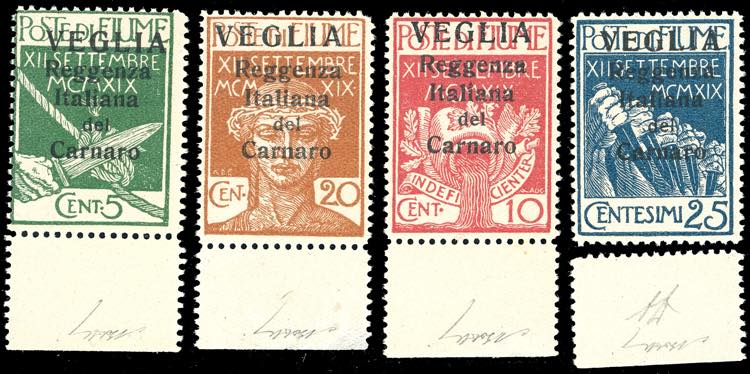 VEGLIA 1920 - Soprastampati in ... 