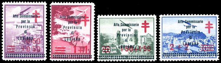 LUBIANA 1941 - Croce Rossa ... 