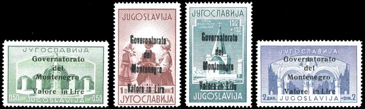 MONTENEGRO 1942 - Legionari, ... 