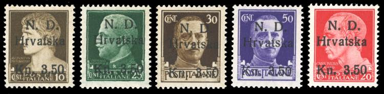 OCCUPAZIONE CROATA 1944 - ... 