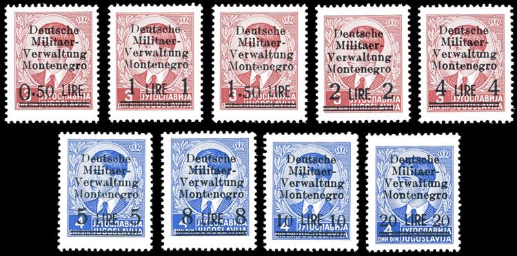 OCCUPAZIONE TEDESCA MONTENEGRO ... 