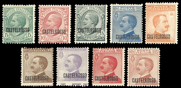 1922 - Soprastampati, serie ... 