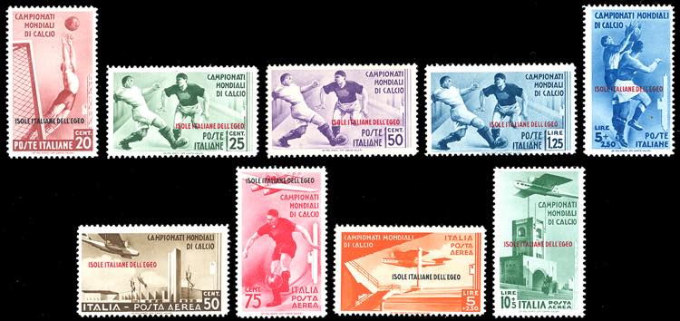 1934 - Mondiali di Calcio, serie ... 