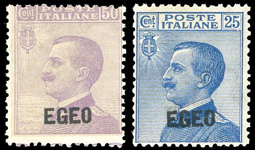 1912 - 25 cent. e 50 cent. ... 