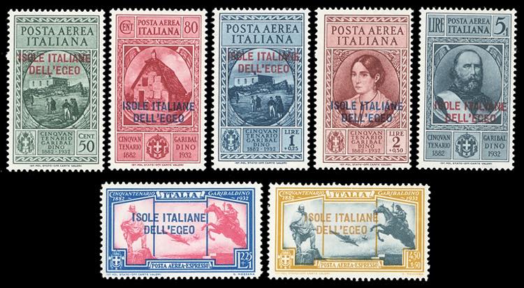 POSTA AEREA 1932 - Garibaldi, ... 