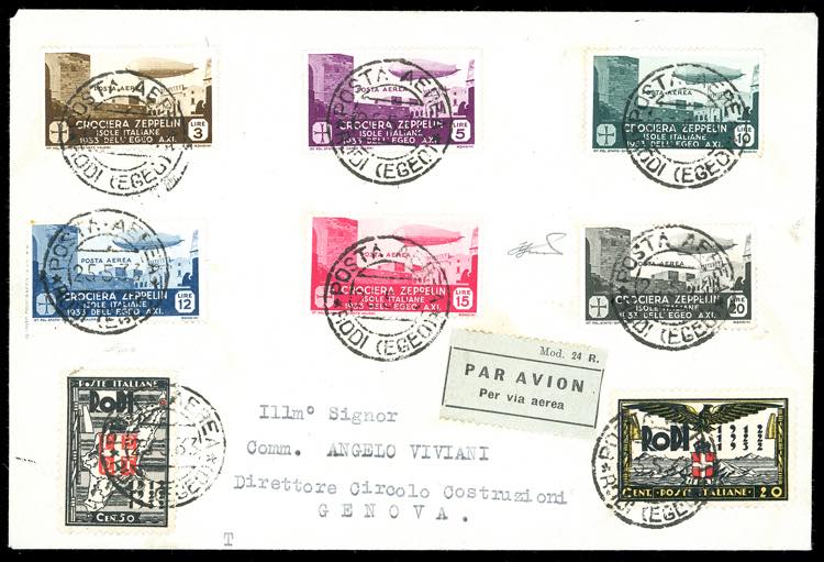 POSTA AEREA 1933 - Crociera ... 