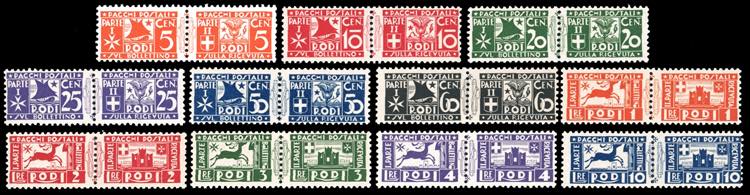 PACCHI POSTALI 1934 - Serie ... 