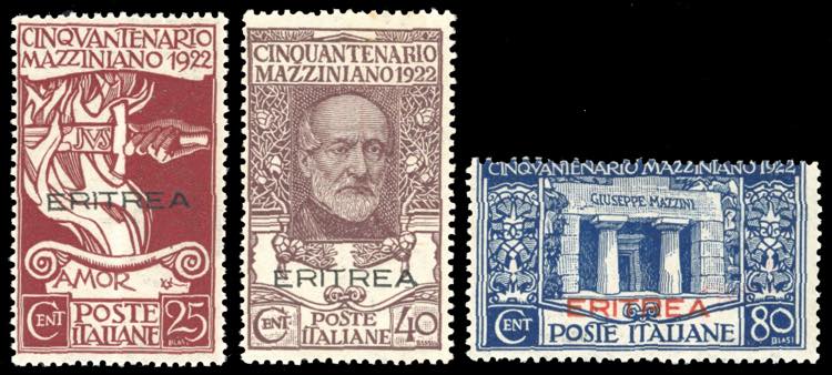 1922 - Mazzini soprastampati, ... 