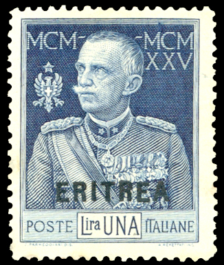 1925 - 1 lira azzurro Giubileo, ... 