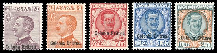 1928/29 - Soprastampati, serie ... 