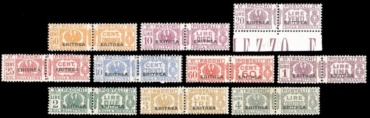 PACCHI POSTALI 1927/37 - Fascio al ... 