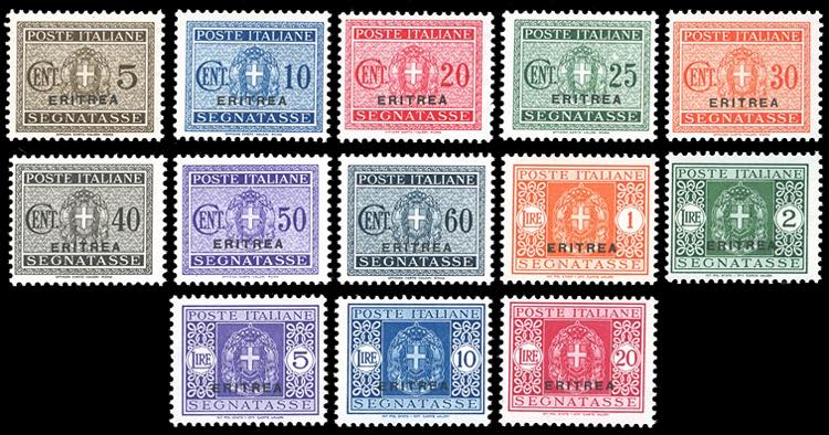 SEGNATASSE 1934 - Soprastampati, ... 