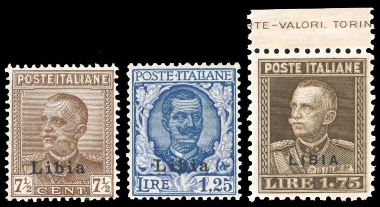 1928/29 - Soprastampati, serie ... 