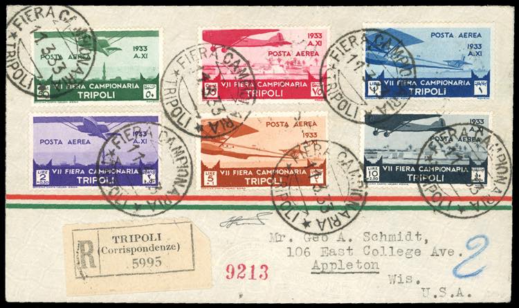 POSTA AEREA 1933 - VII Fiera di ... 