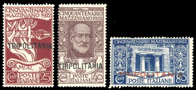 1922 - Mazzini soprastampati, ... 