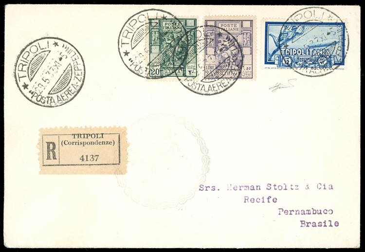 POSTA AEREA 1933 - 12 lire ... 