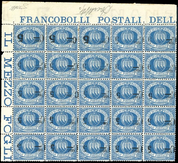 1892 - 5 cent. su 10 cent. ... 