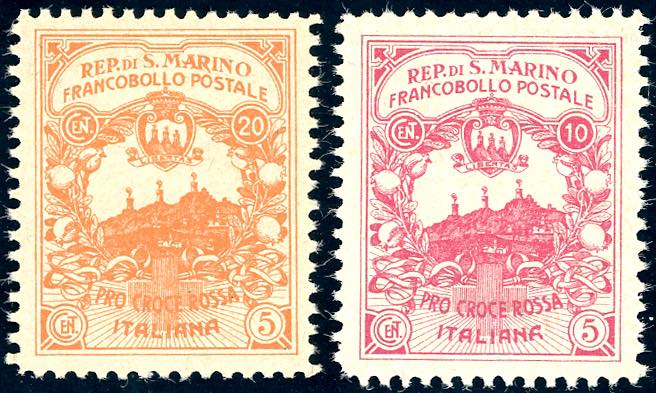 1916 - Pro Croce Rossa, non emessi ... 